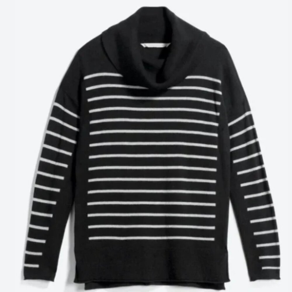 Market & Spruce Hillari Cowl Neck Pullover | Cotton Blend | NWT | Size XL